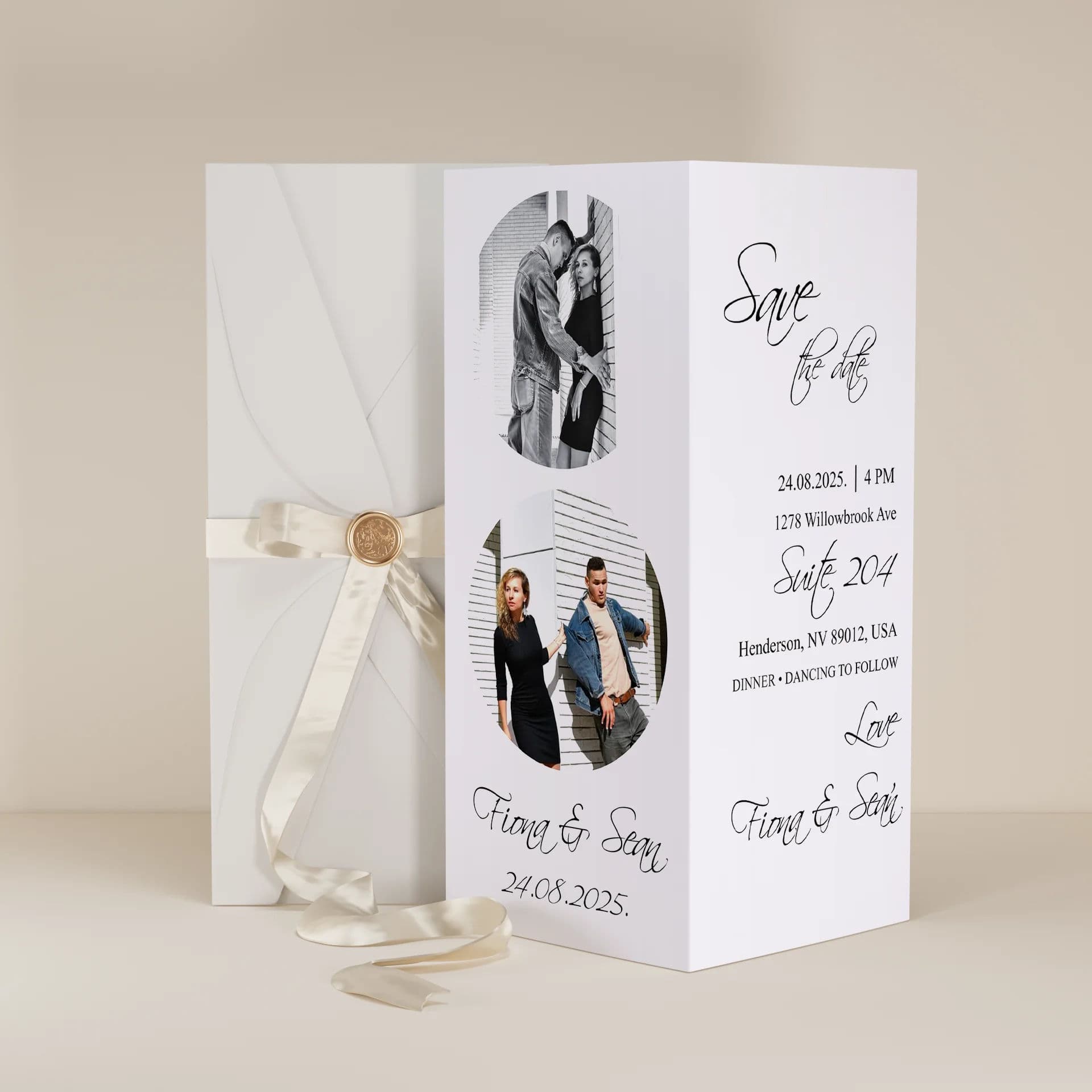 Wedding template preview