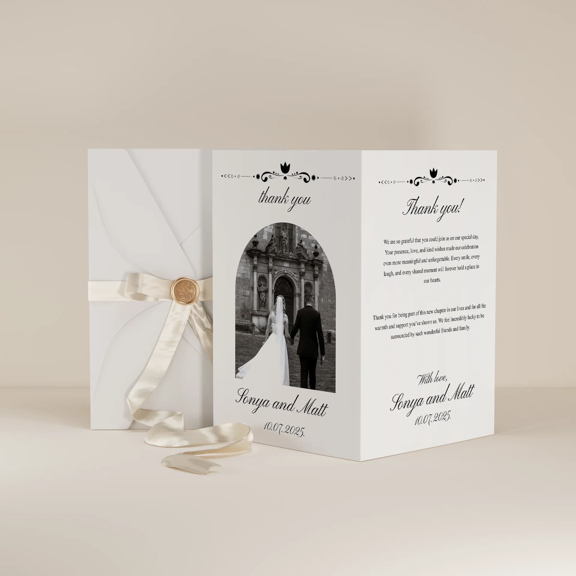 Wedding template preview