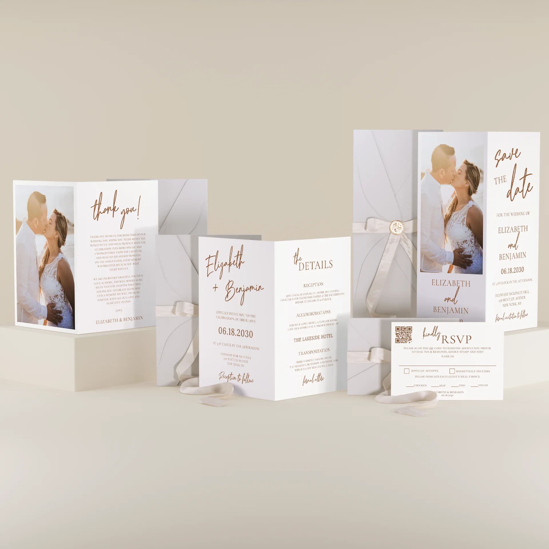 Wedding template preview