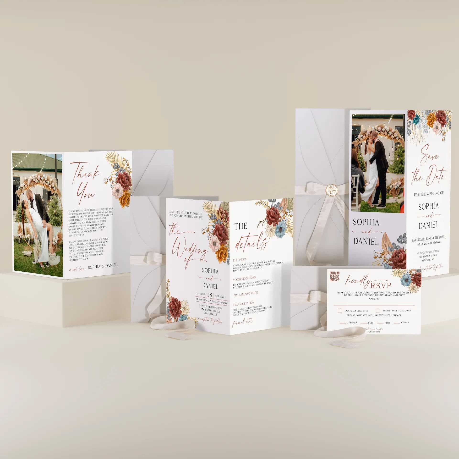 Marisol Bloom — Invitation Set