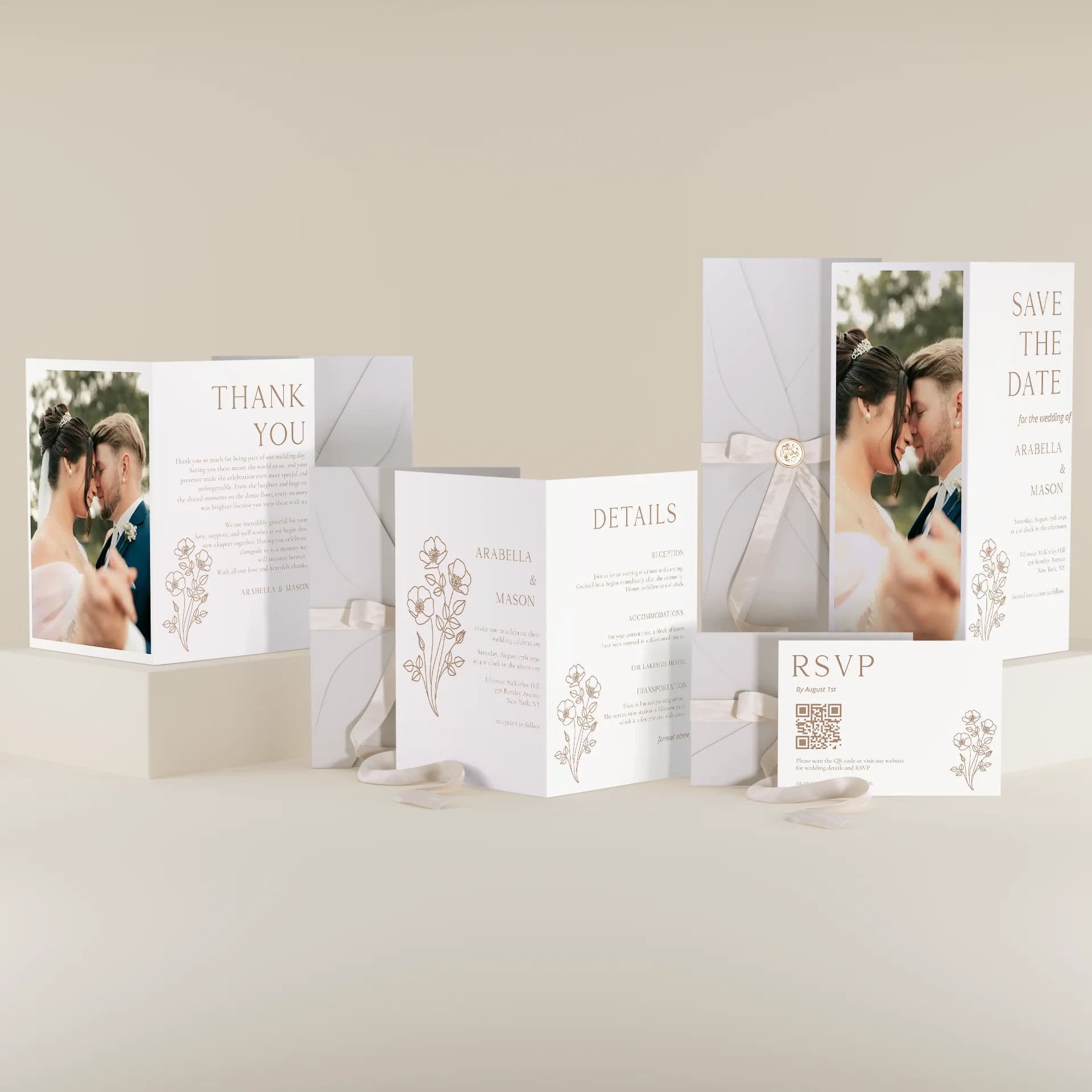 Wildflower — Invitation Set