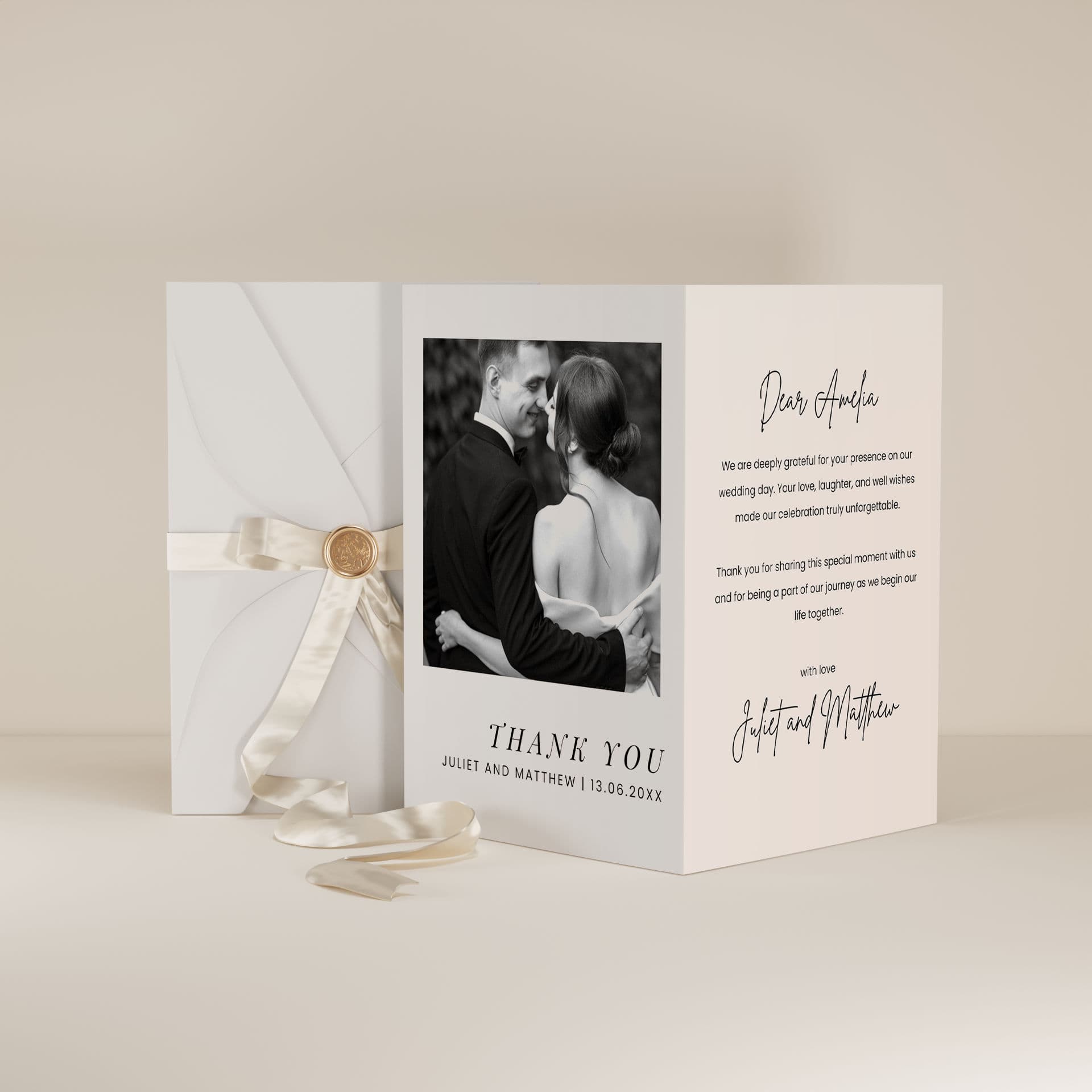 Wedding template preview