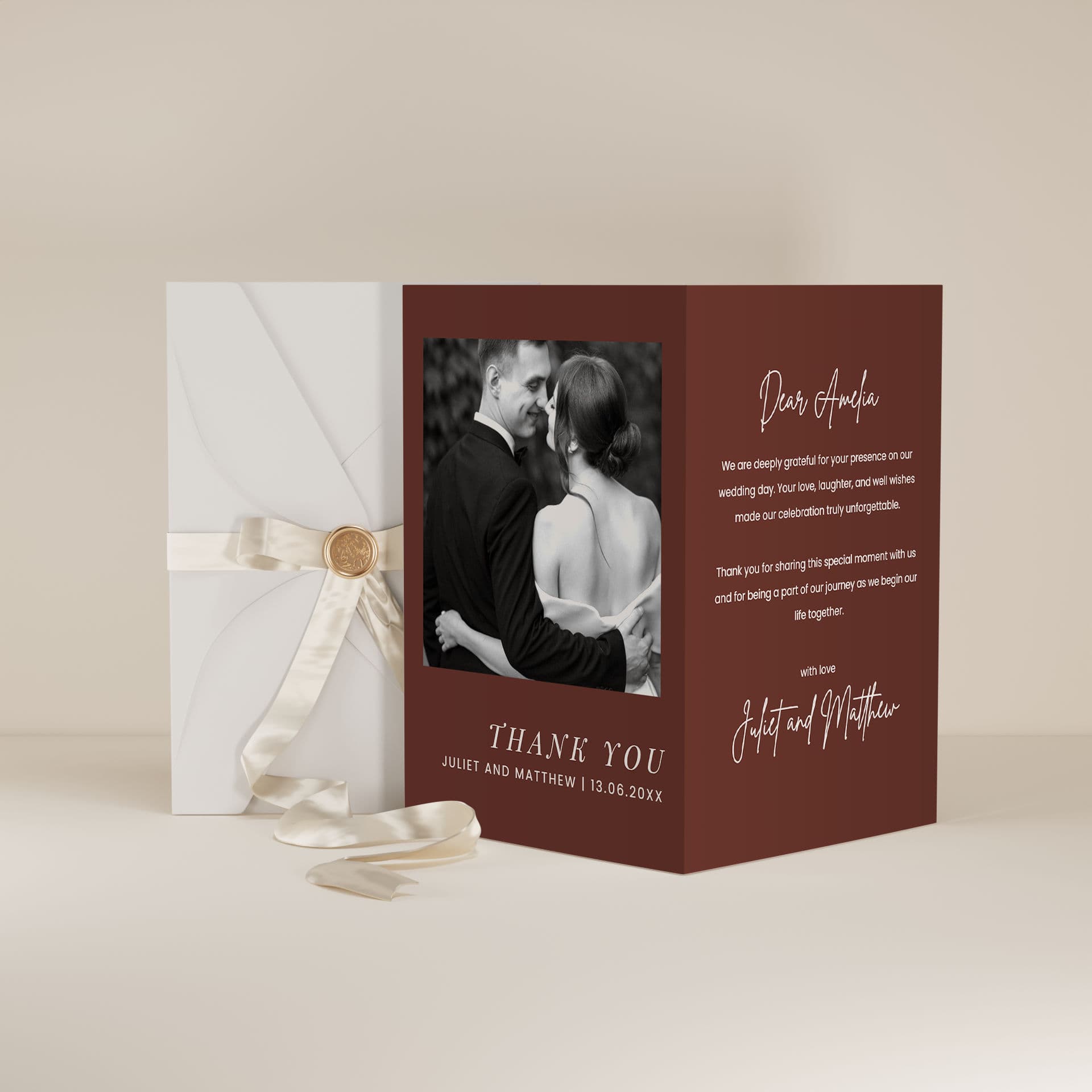 Wedding template preview