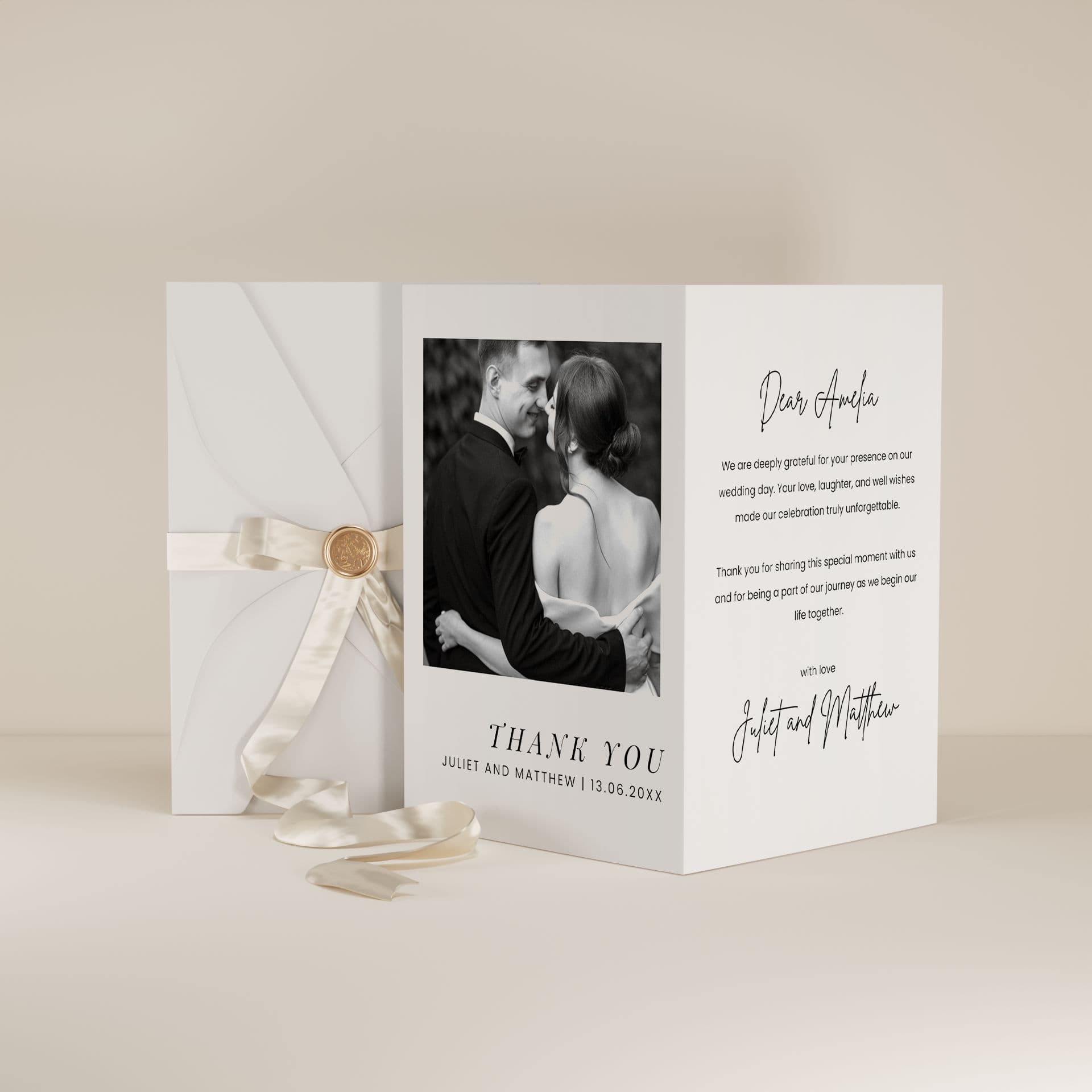 Wedding template preview