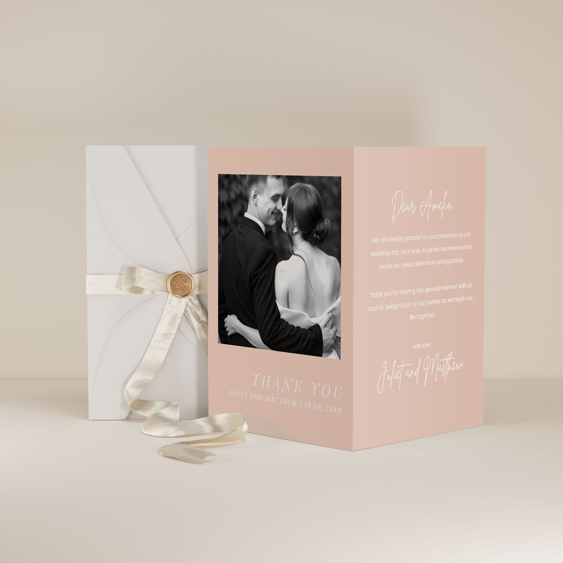 Wedding template preview
