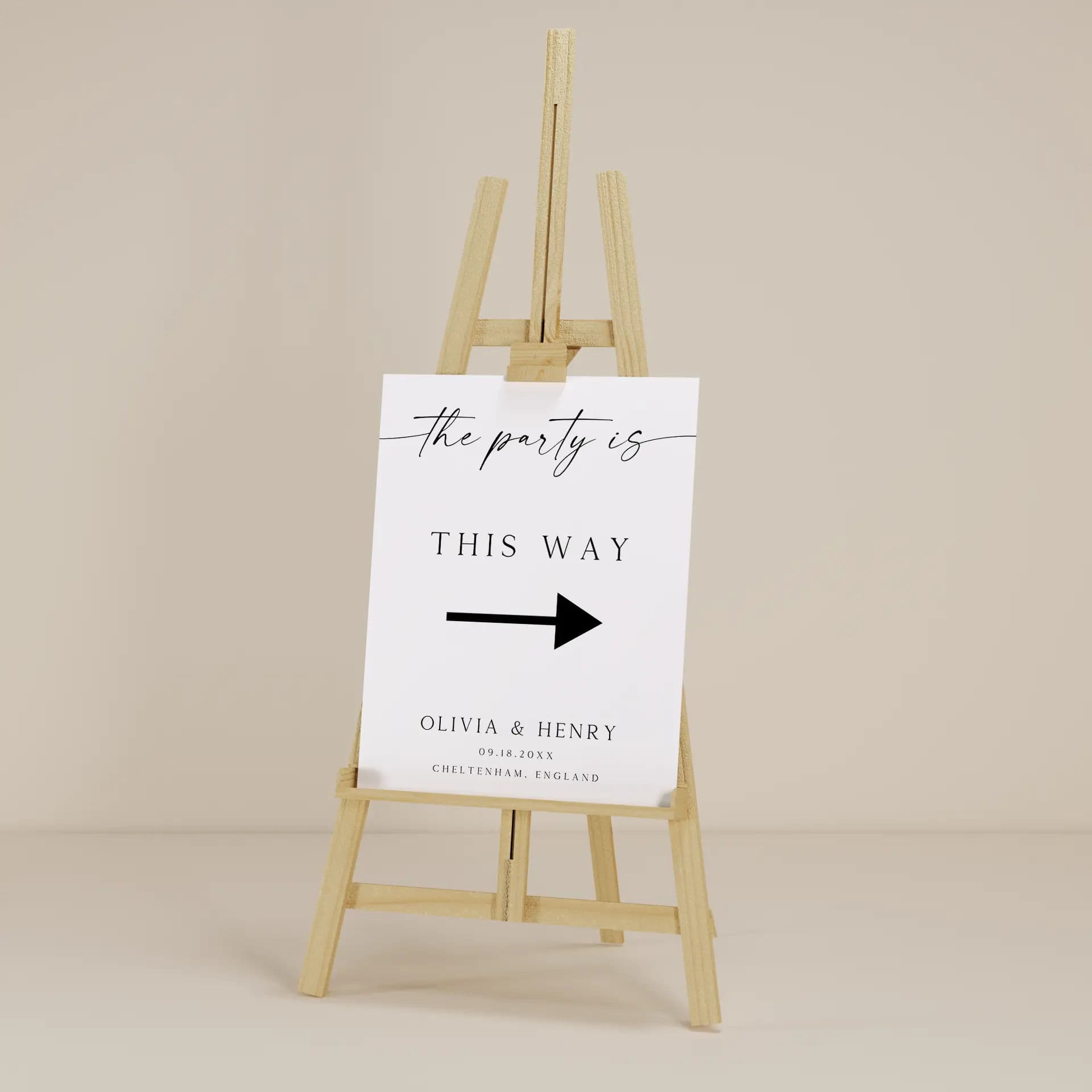 Way — Directional Sign