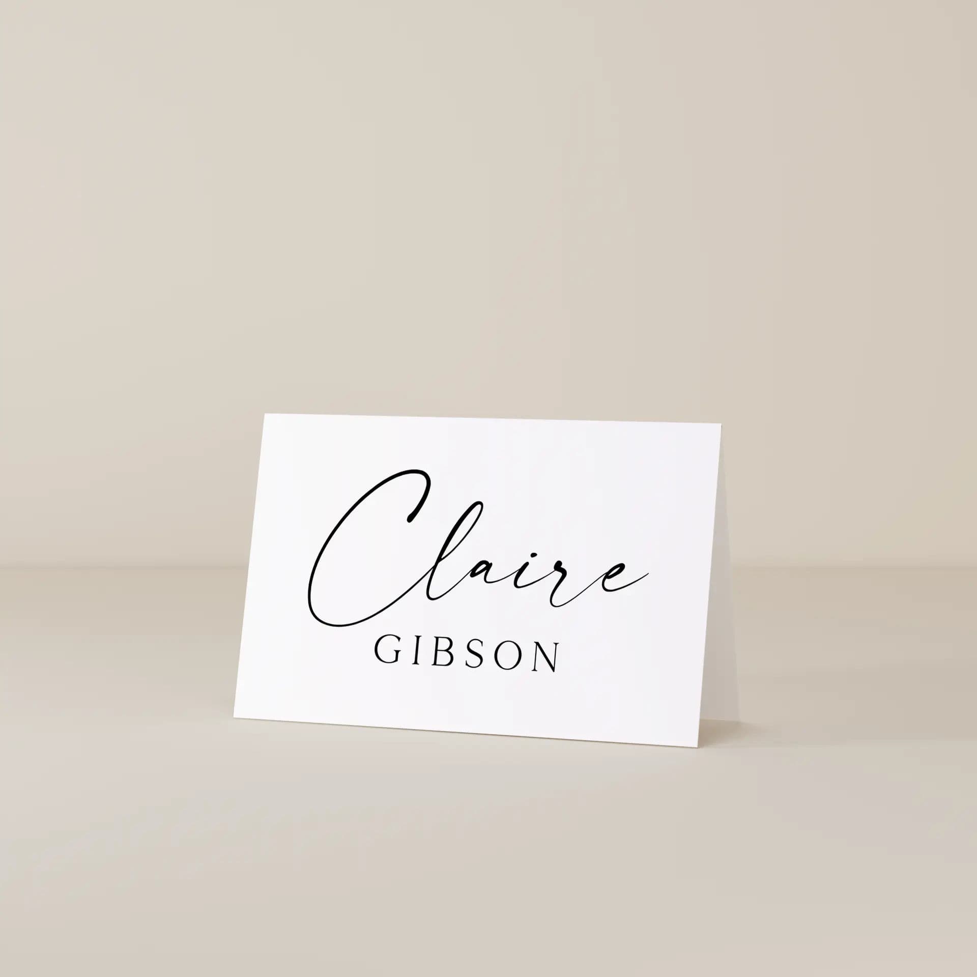 Wedding template preview