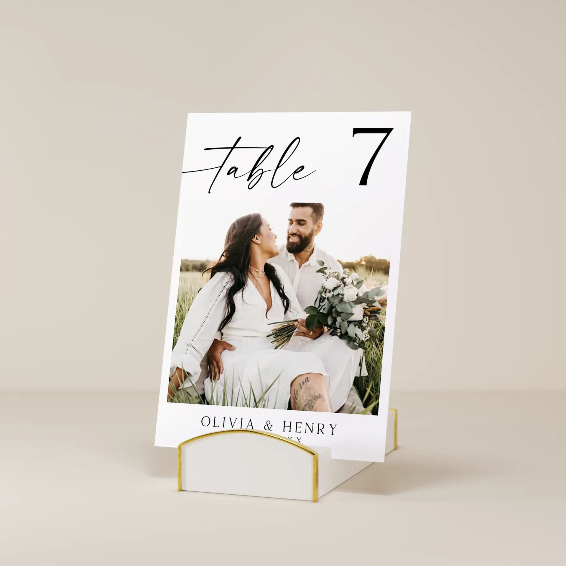 Wedding template preview